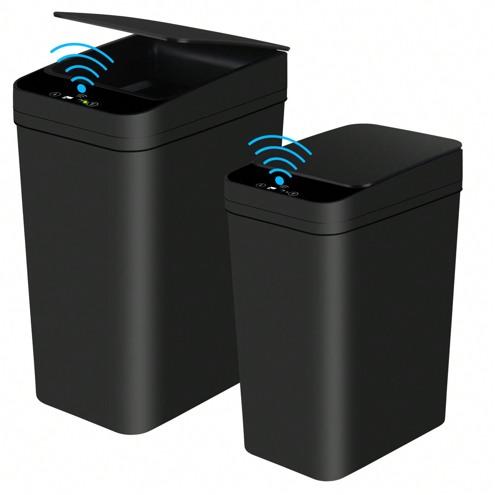 Home Bathroom Trash Can - 2 Pack 2.2 Gal & 4