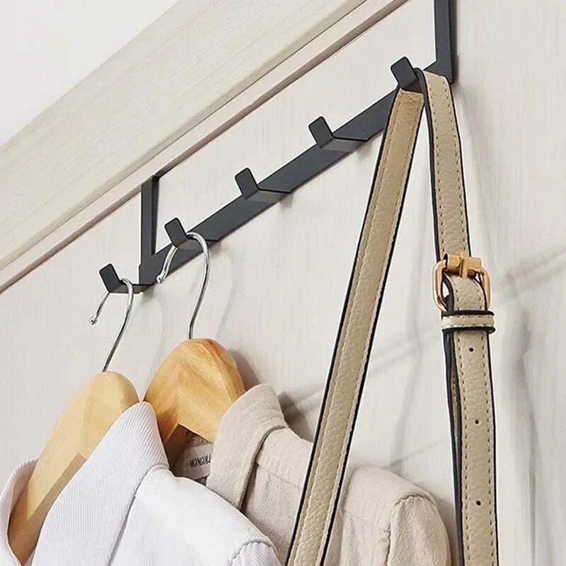 Home Bathroom Gadgets - 2pcs Hooks Over The Door Home