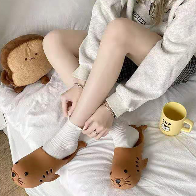 Home Outside Bathroom - House Cloud Slipper Women Summer Sandal