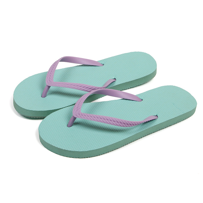 Home Outside Bathroom - Women Flat Flip-flops Slippers Comfortable Non-slip