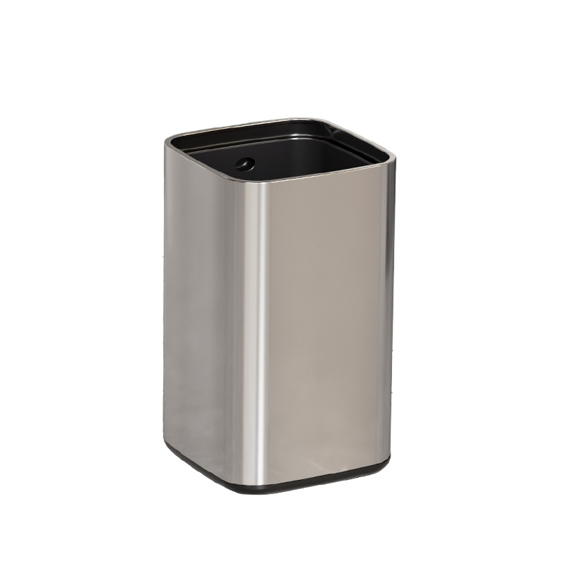 Double-layer Stainless Steel T - Home Bathroom Trash Can recension och pris