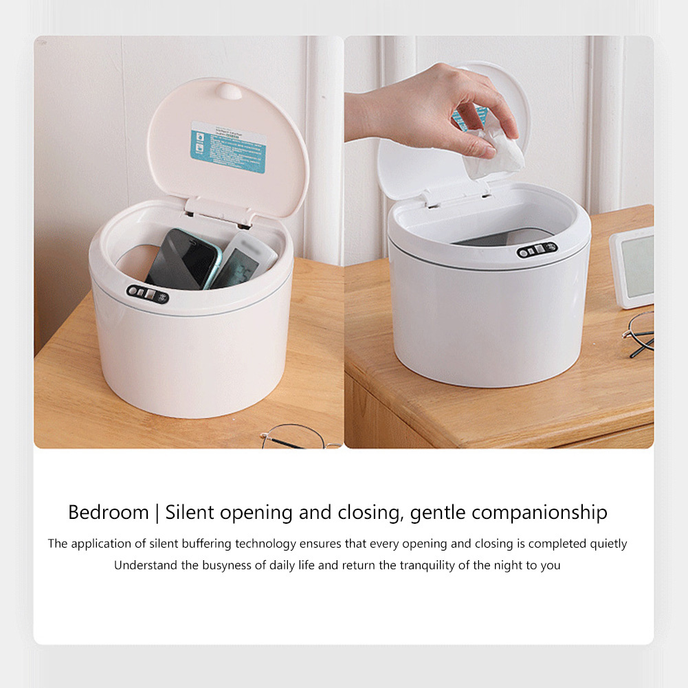 Electric Sensor Auto Trash Bin - Home Bathroom Trash Can recension och pris