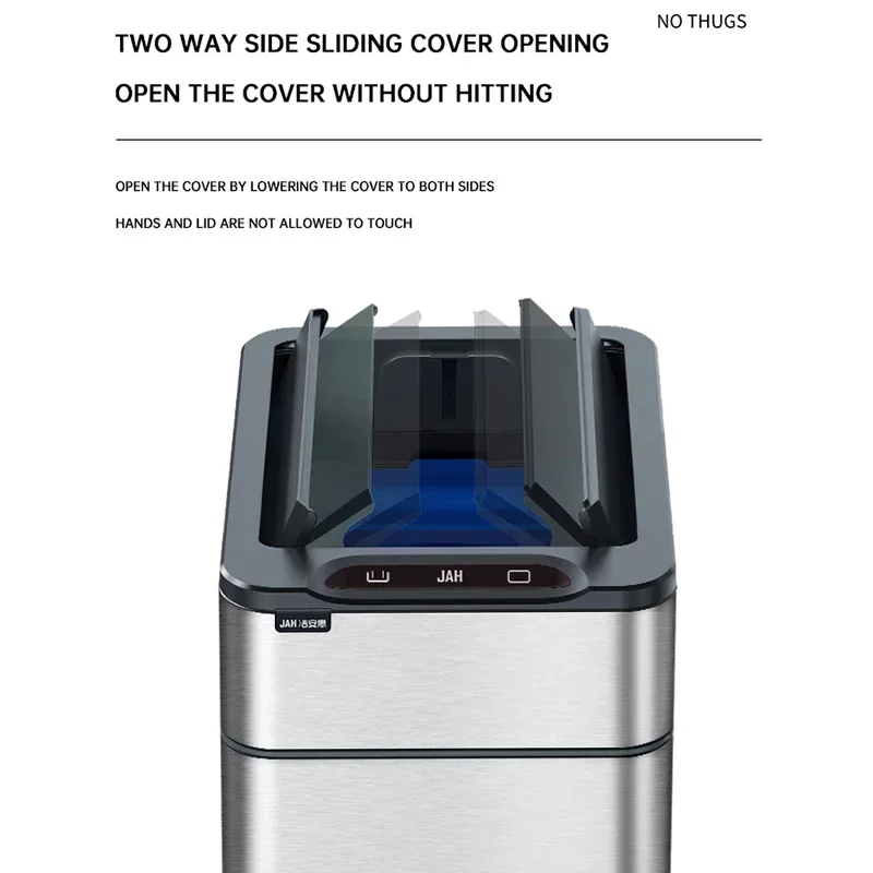 （한국 배송 불가）9/15/20/30/40/50/60L - Home Bathroom Trash Can recension och pris