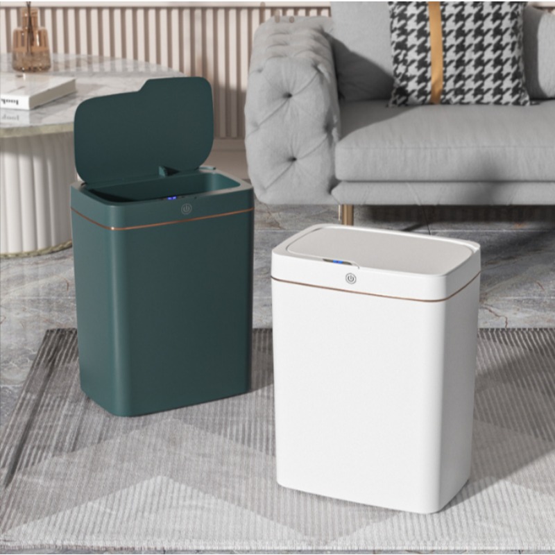 New Arrival Touchless USB Rech - Home Bathroom Trash Can recension och pris