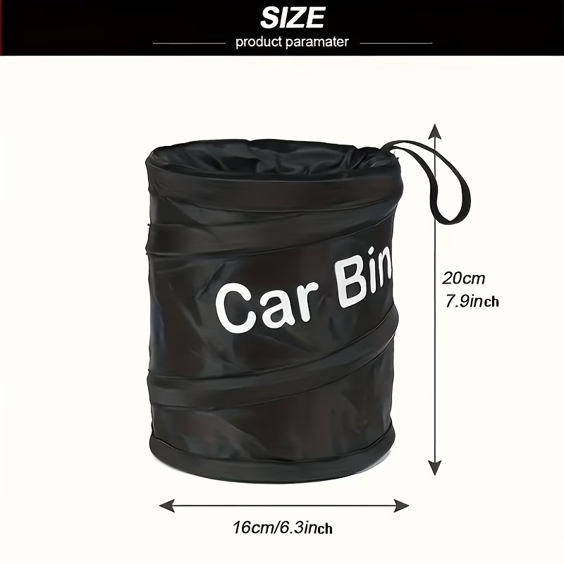 Foldable Portable Trash Can Le - Home Bathroom Trash Can recension och pris
