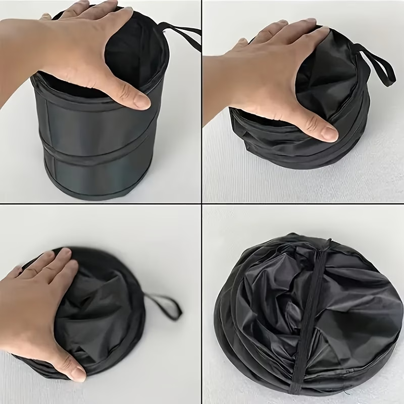 Foldable Portable Trash Can Le - Home Bathroom Trash Can recension och pris