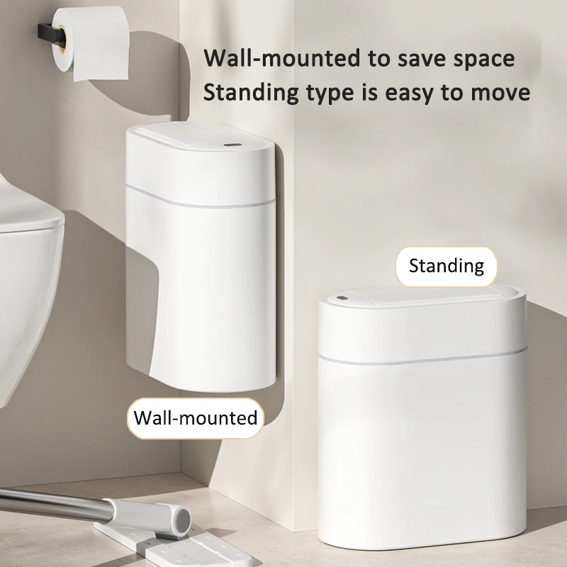 7L/9L Two-way Opening Smart Se - Home Bathroom Trash Can recension och pris