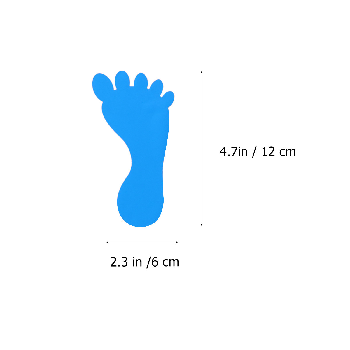 20 Pairs Footprint Floor Stick - Home Bathroom Wall Tiles recension och pris