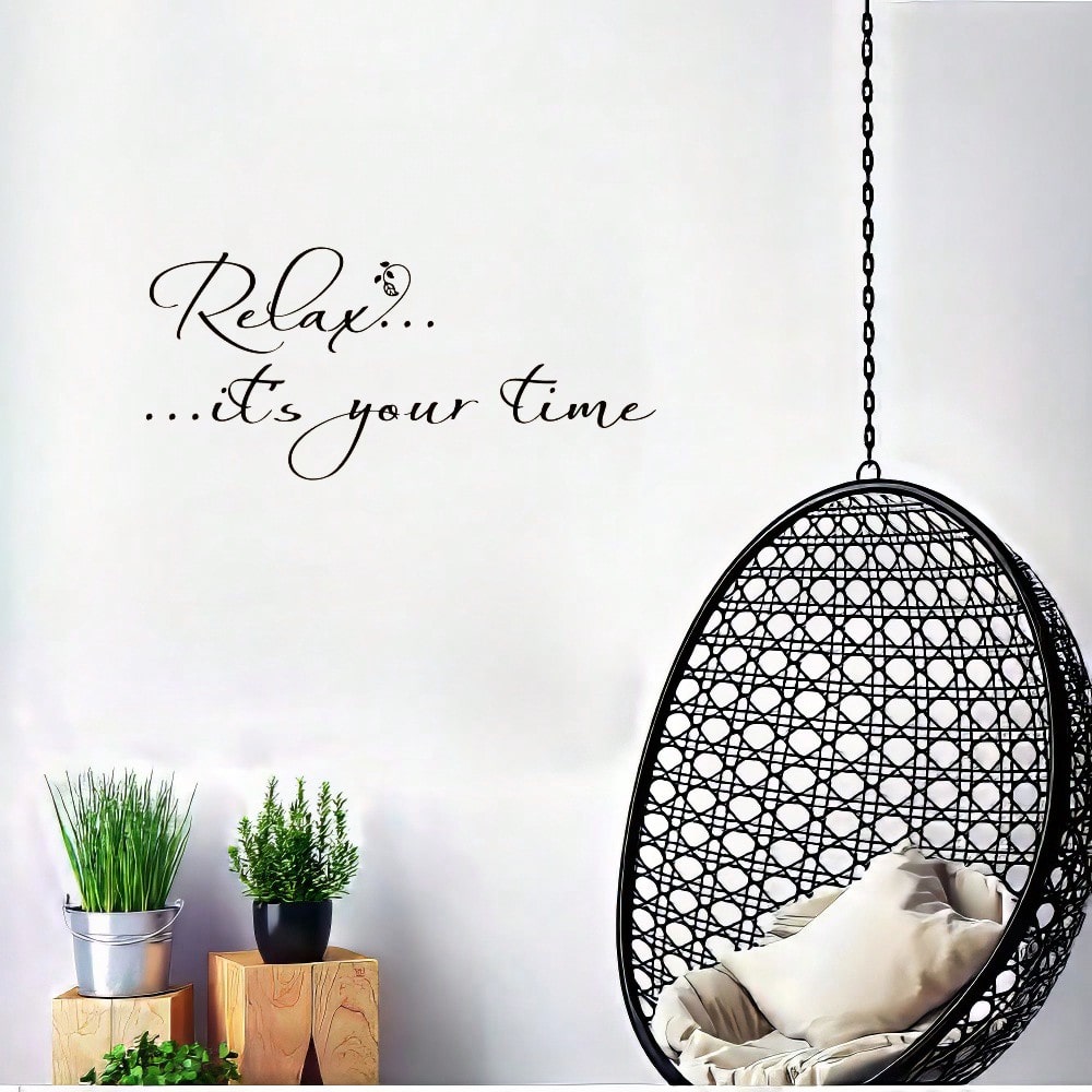 Relax It's Your Time Flower Wa - Home Bathroom Wall Tiles recension och pris