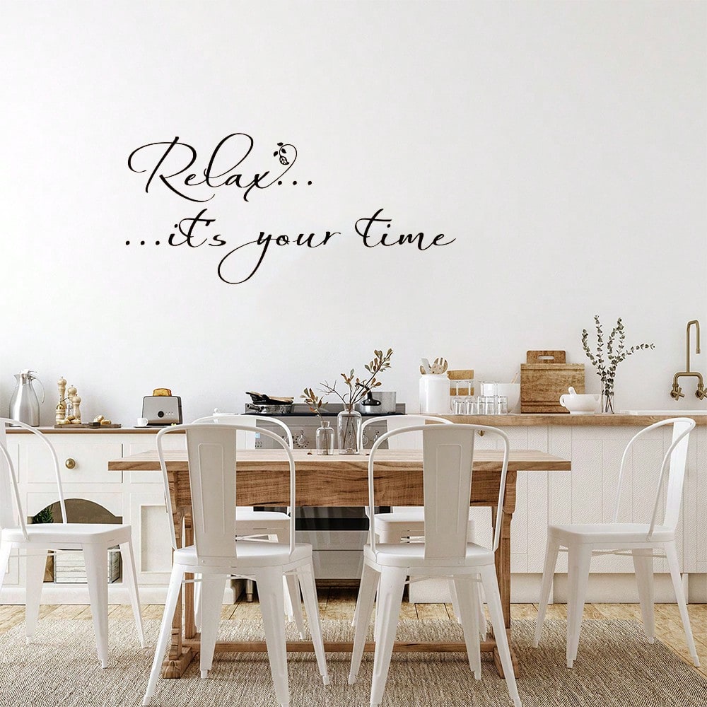 Relax It's Your Time Flower Wa - Home Bathroom Wall Tiles recension och pris