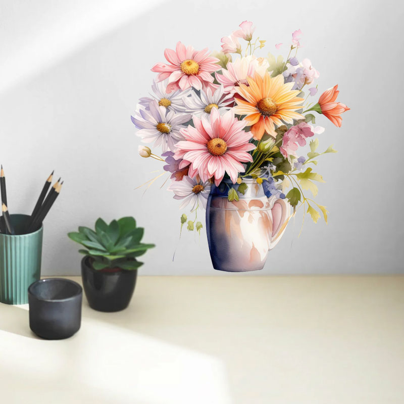 C51# Minimalist flowers  Wall  - Home Bathroom Wall Tiles recension och pris