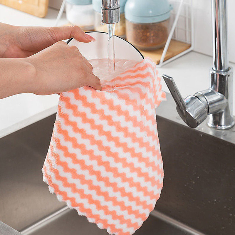 2-Pack of Wavy Striped Coral F - Home Bathroom Cleaning recension och pris