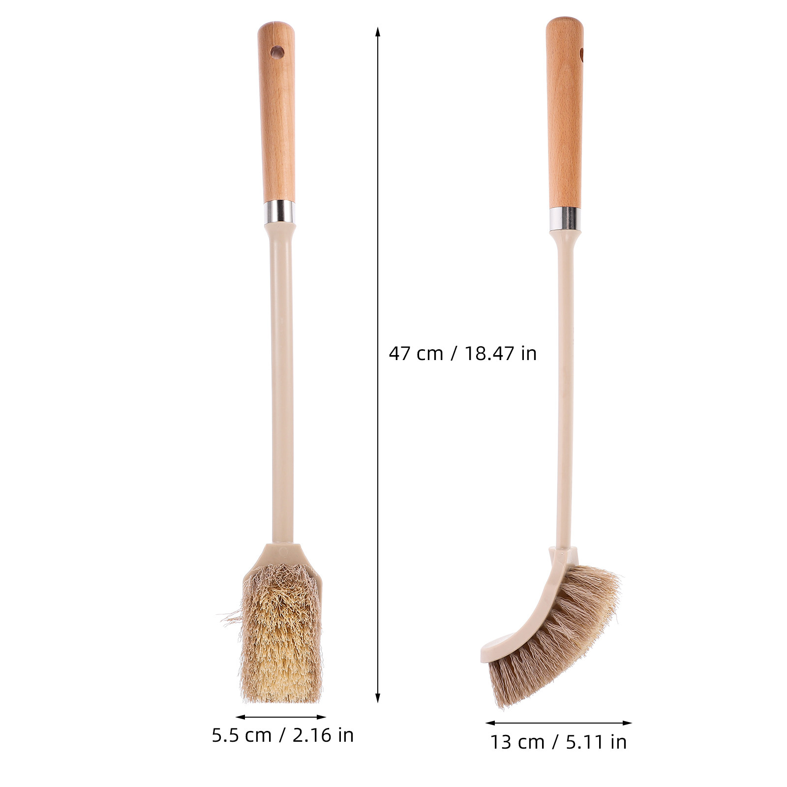 Toilet Brush with Long Ergonom - Home Bathroom Cleaning recension och pris