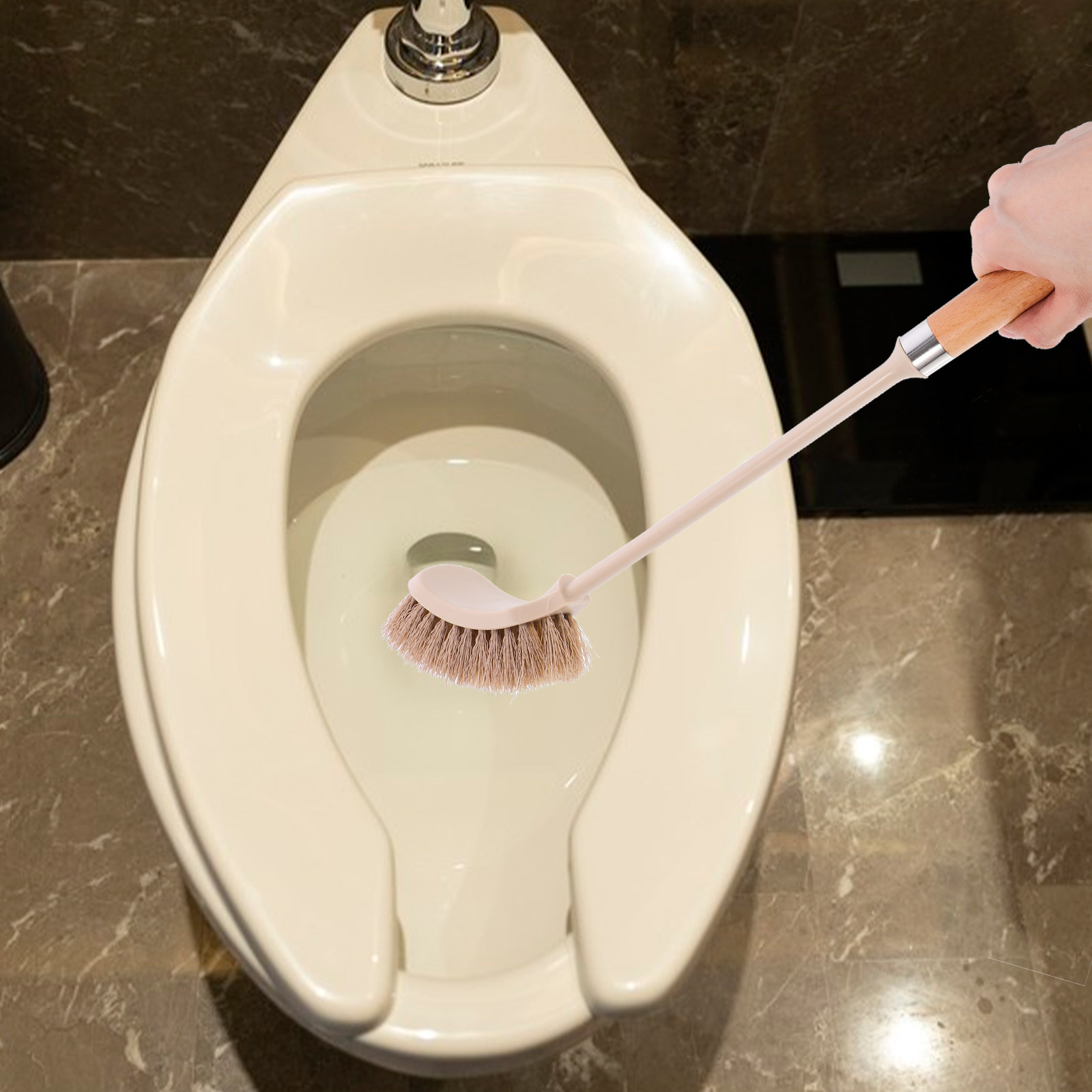 Toilet Brush with Long Ergonom - Home Bathroom Cleaning recension och pris