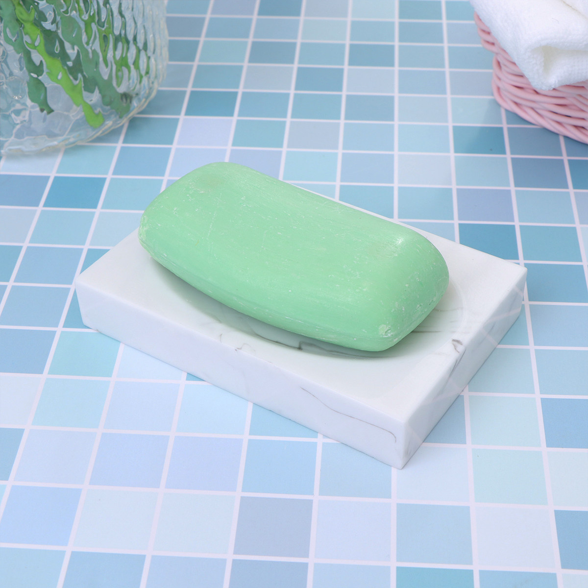 1Pcs Soap Holder Simple Ink Pa - Home Bathroom Cleaning recension och pris