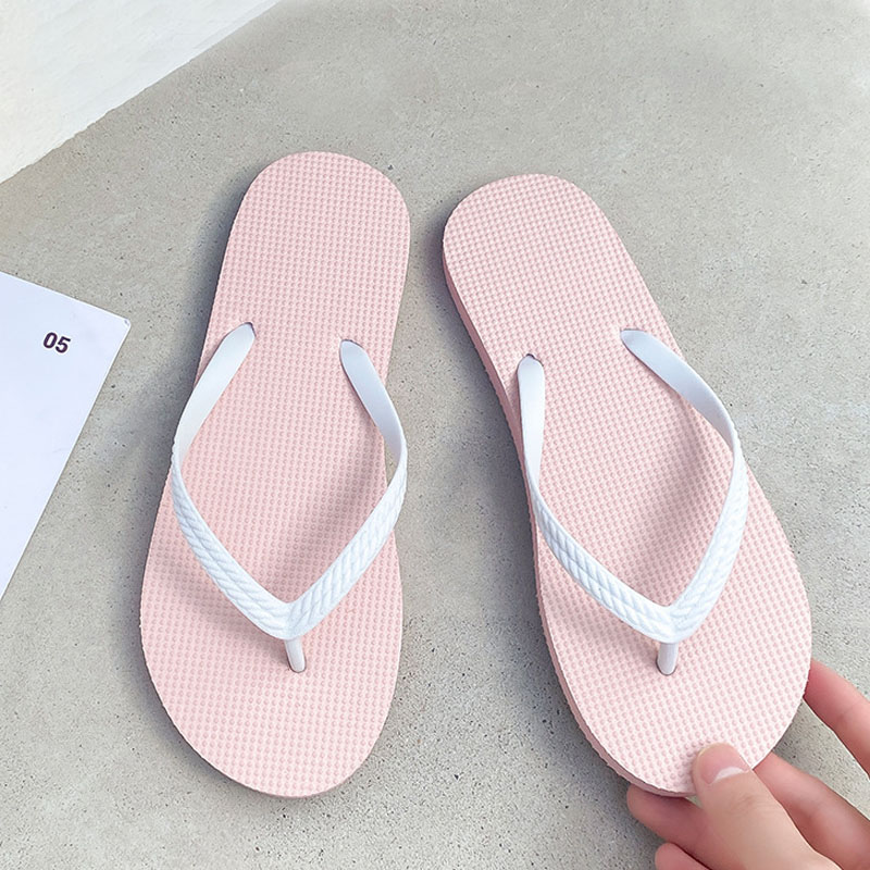 Women Flat Flip-flops Slippers - Home Outside Bathroom recension och pris
