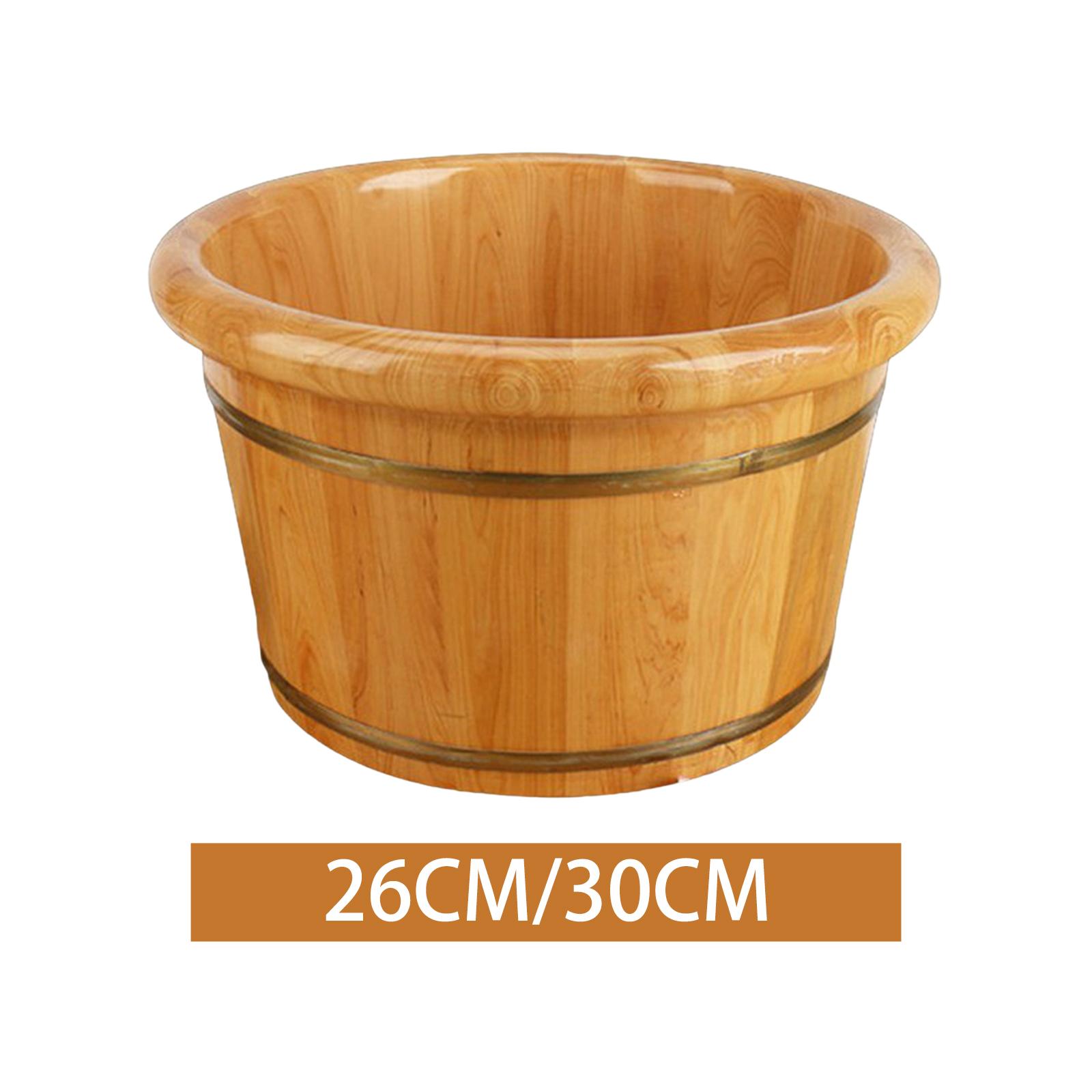 Foot Bath Barrel Wooden Foot B - Home Bathroom Tub recension och pris