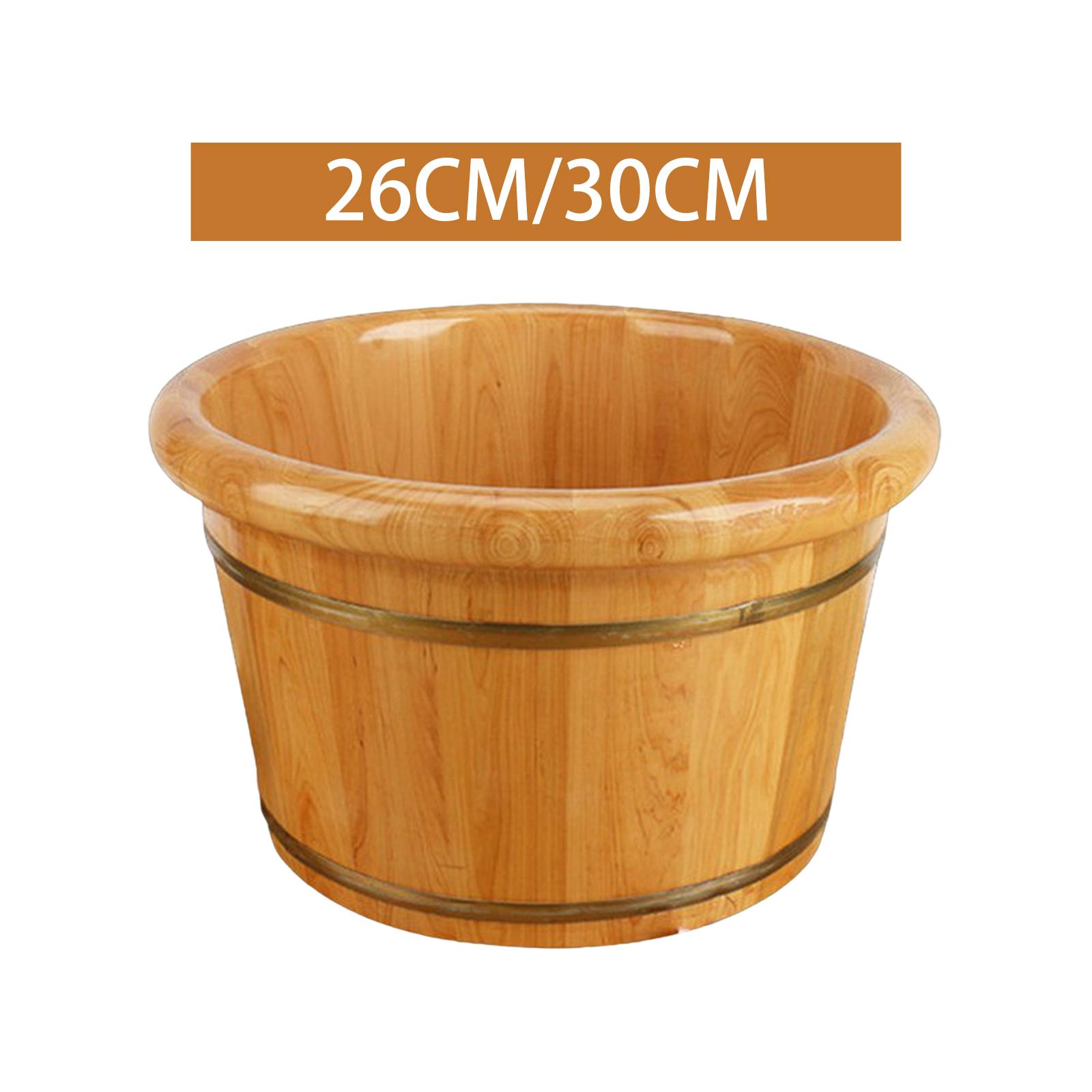 Foot Bath Barrel Wooden Foot B - Home Bathroom Tub recension och pris