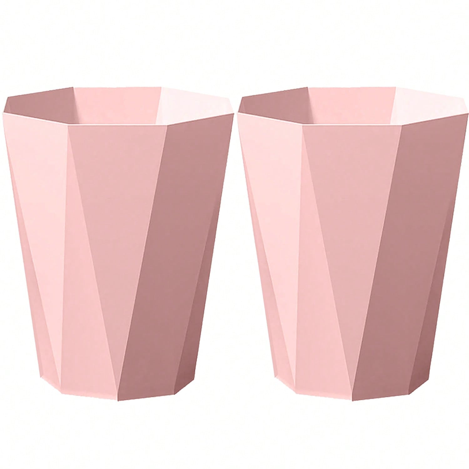 2-Pack Nordic-Style Octagonal  - Home Bathroom Trash Can recension och pris