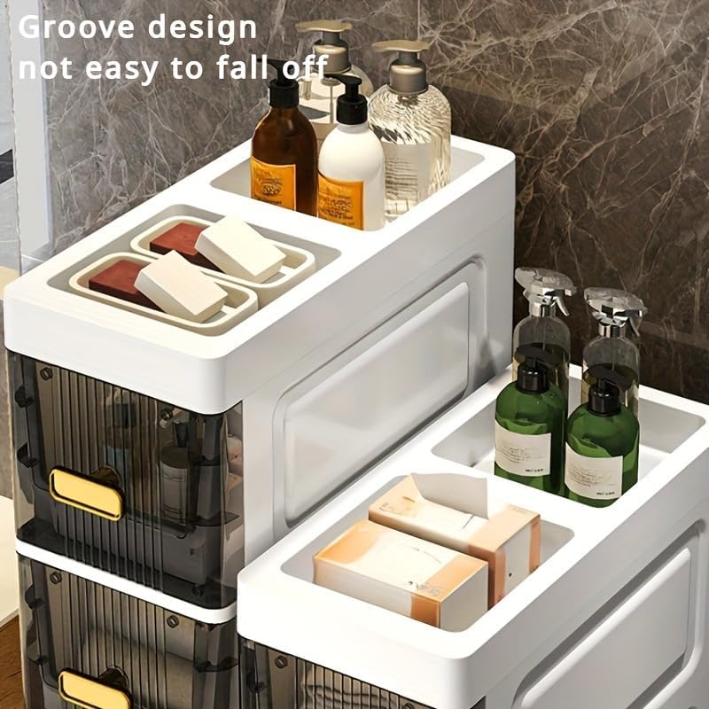 5-tier ultra-slim plastic stor - Next Home Bathroom Unit recension och pris