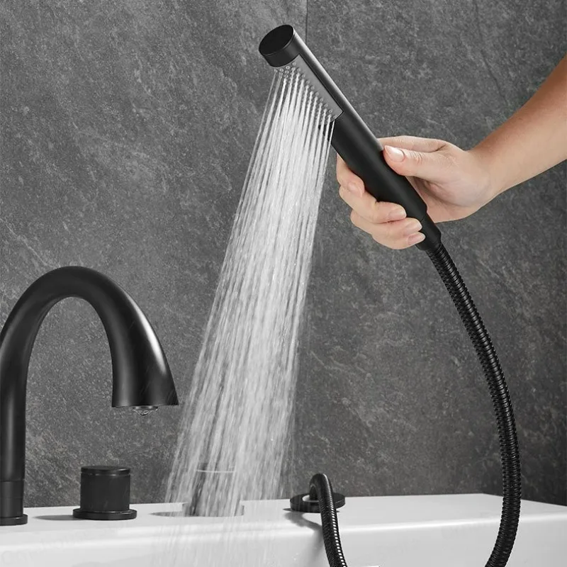 Brushed Gold Bathroom Faucet w - Home Bathroom Tub recension och pris