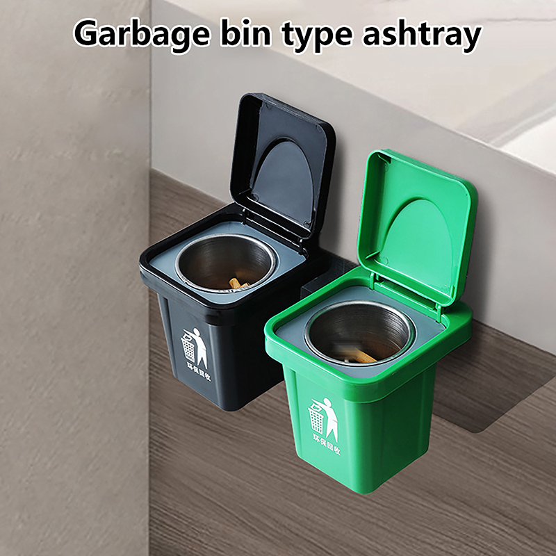 Trendy Bathroom With Lid, Asht - Home Bathroom Trash Can recension och pris