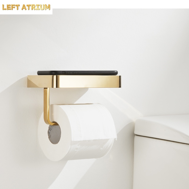 Metal Tissue Holder Rock Slab  - Home Bathroom Paper Towel Holder recension och pris