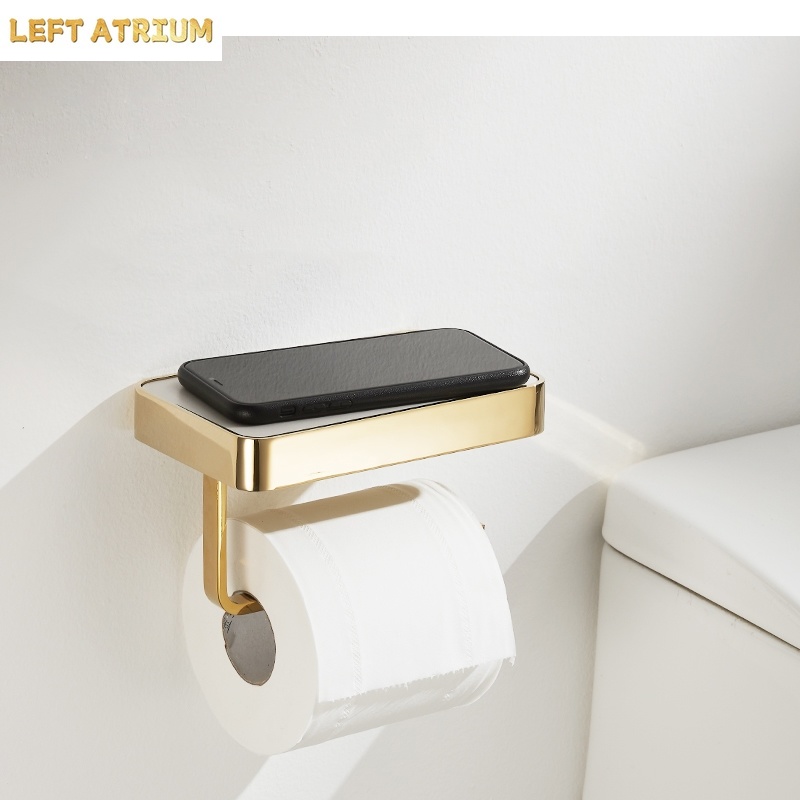 Metal Tissue Holder Rock Slab  - Home Bathroom Paper Towel Holder recension och pris