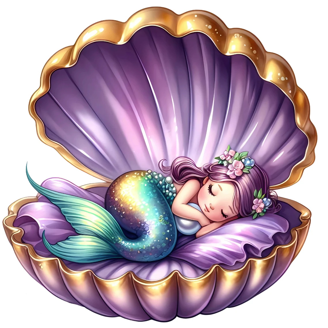 Pretty Mermaid Sticker, Water- - Home Bathroom Wall Tiles recension och pris