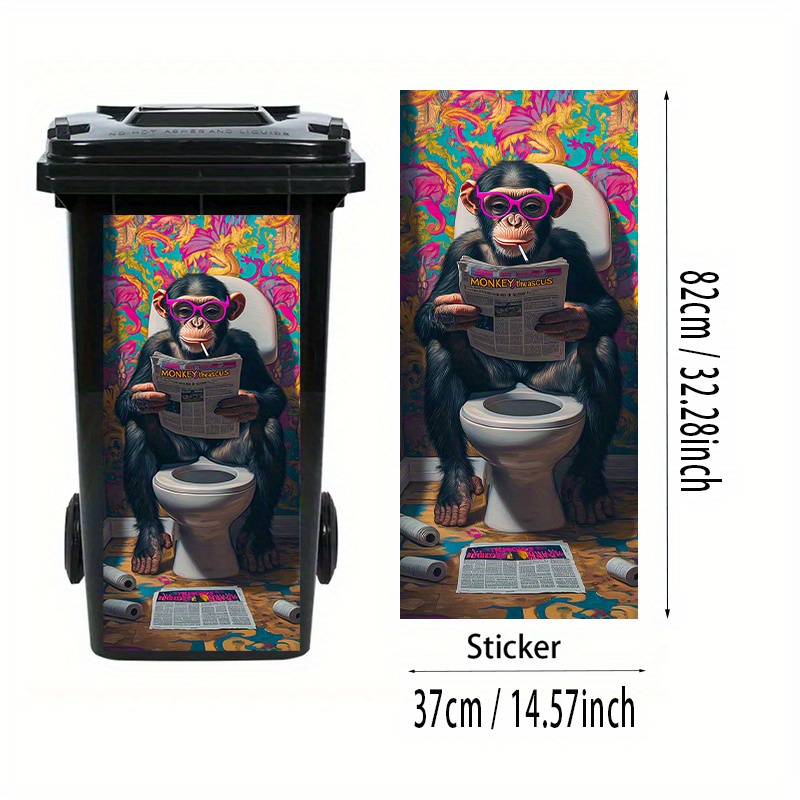 1 Funny Tarsier Trash Can Stic - Home Bathroom Trash Can recension och pris