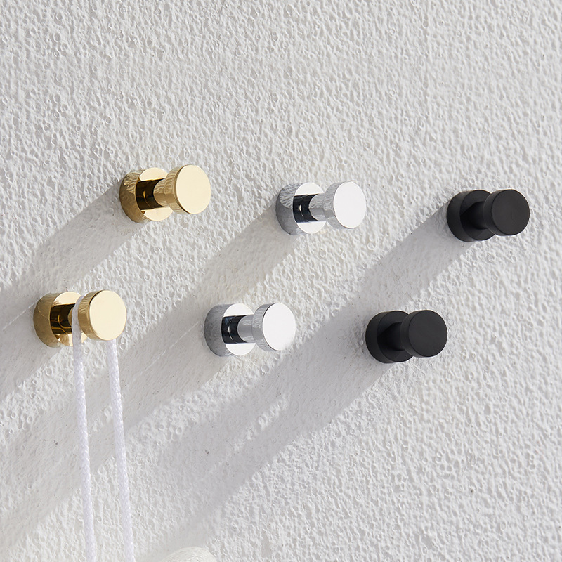 2/3/4/5pcs Brass Robe Hooks Ru - Home Bathroom Gadgets recension och pris