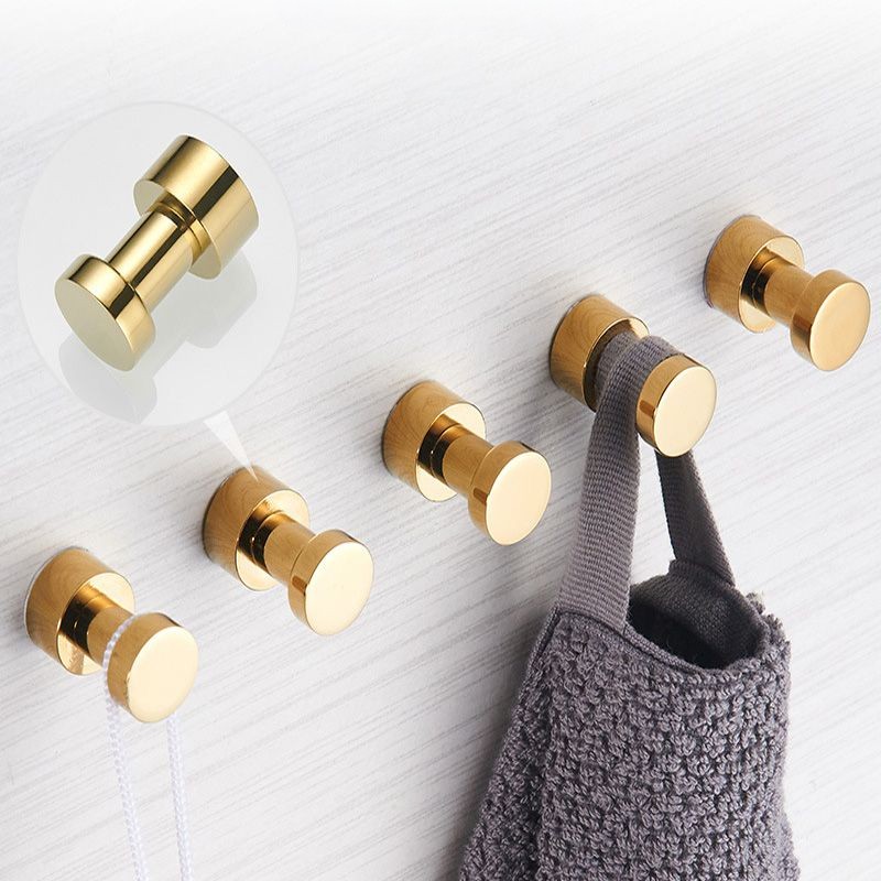 2/3/4/5pcs Brass Robe Hooks Ru - Home Bathroom Gadgets recension och pris